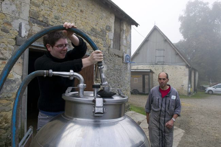 Une journe chez la fromagre Stphanie